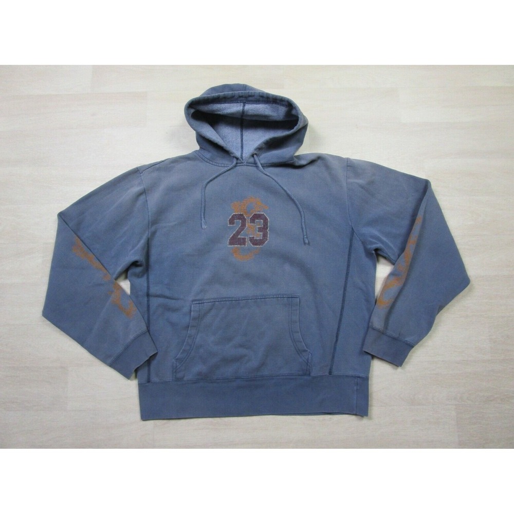 Vintage Rue 21 Dragon Hoodie (S) 90s Faded Tribal Grunge‎ Punk Flame Pullover